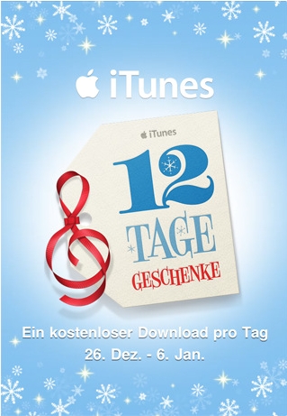 Apple verschenkt iTunes-Downloads
